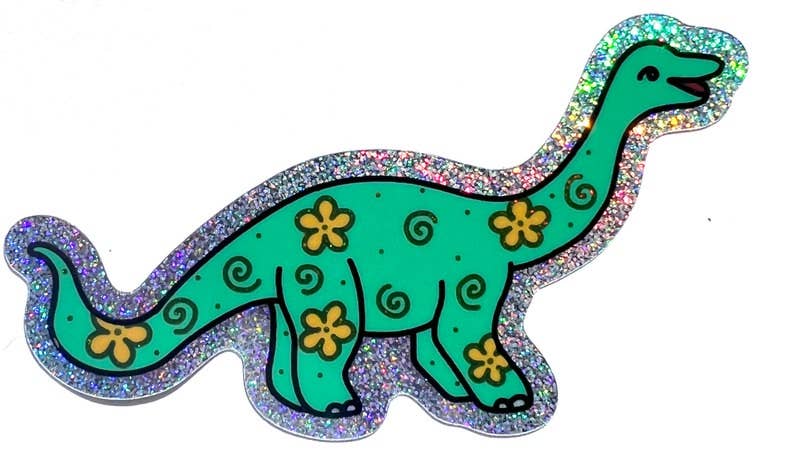 Brontosaurus Dinosaur STICKER 3 Inch