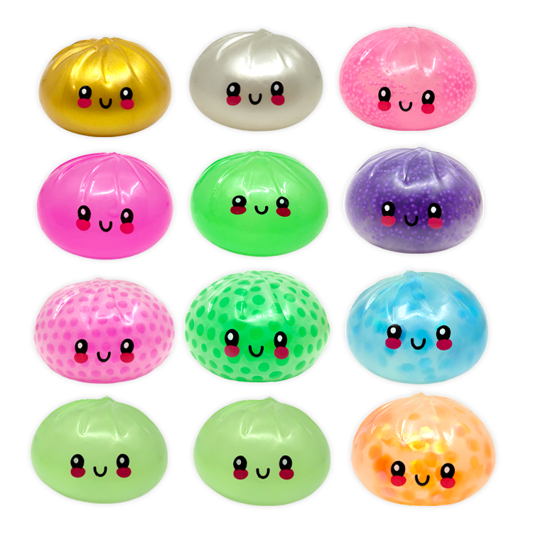 Fun Doh Mystery Dumpling Squishies | 12-Piece Retail Display: Wholesale Price