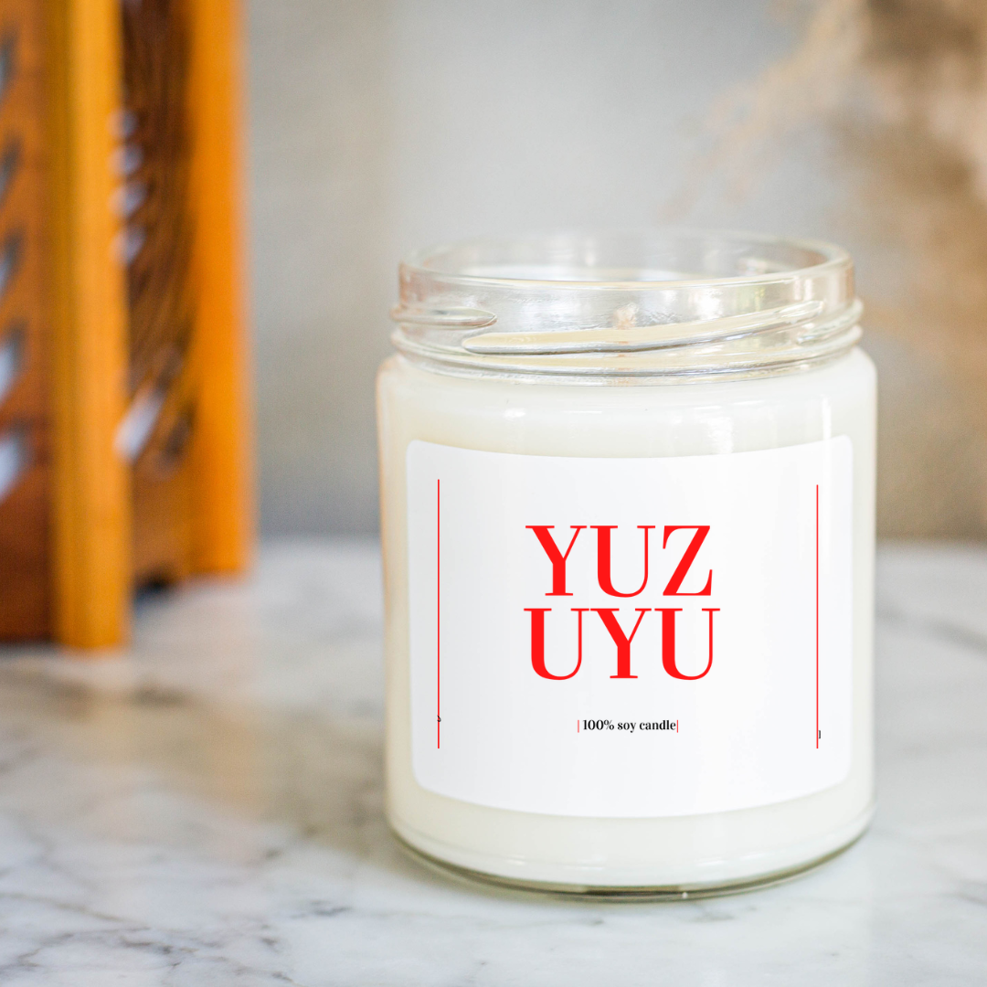 YUZUYU SOY CANDLE| CHRISTMAS SOY CANDLE| 100% SOY CANDLE