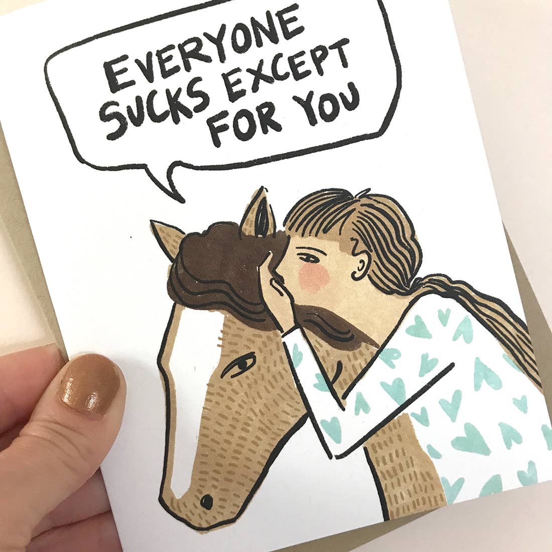 Everyone Sucks Card: 4.25" x 5.5" (A2)