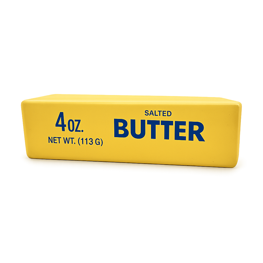 Fun Doh 6" Butter Stick Slow Rise Fidget Toy - 12/Display: Wholesale Price