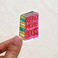 "Read More Books" Sticker