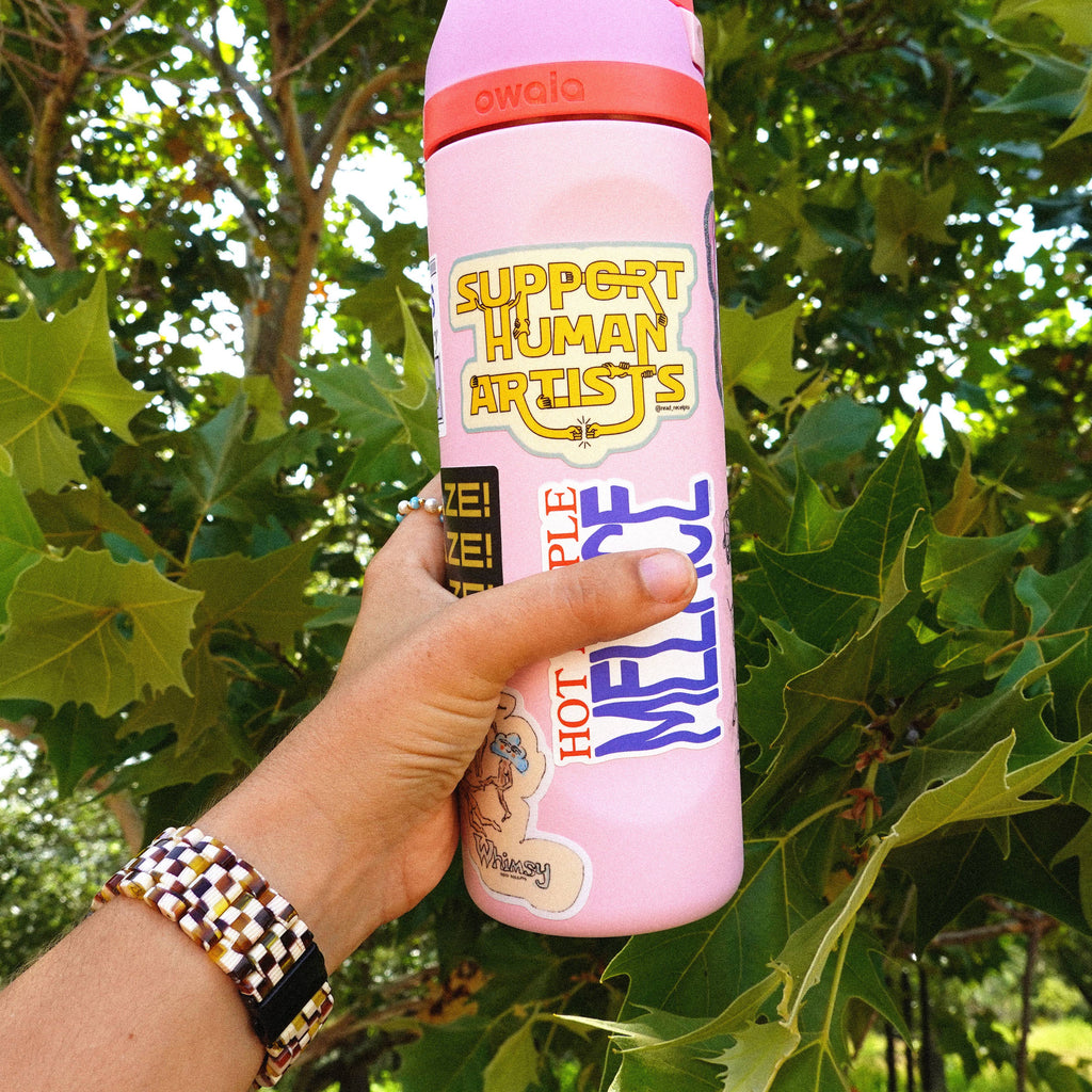 "Support Human Artists" Sticker