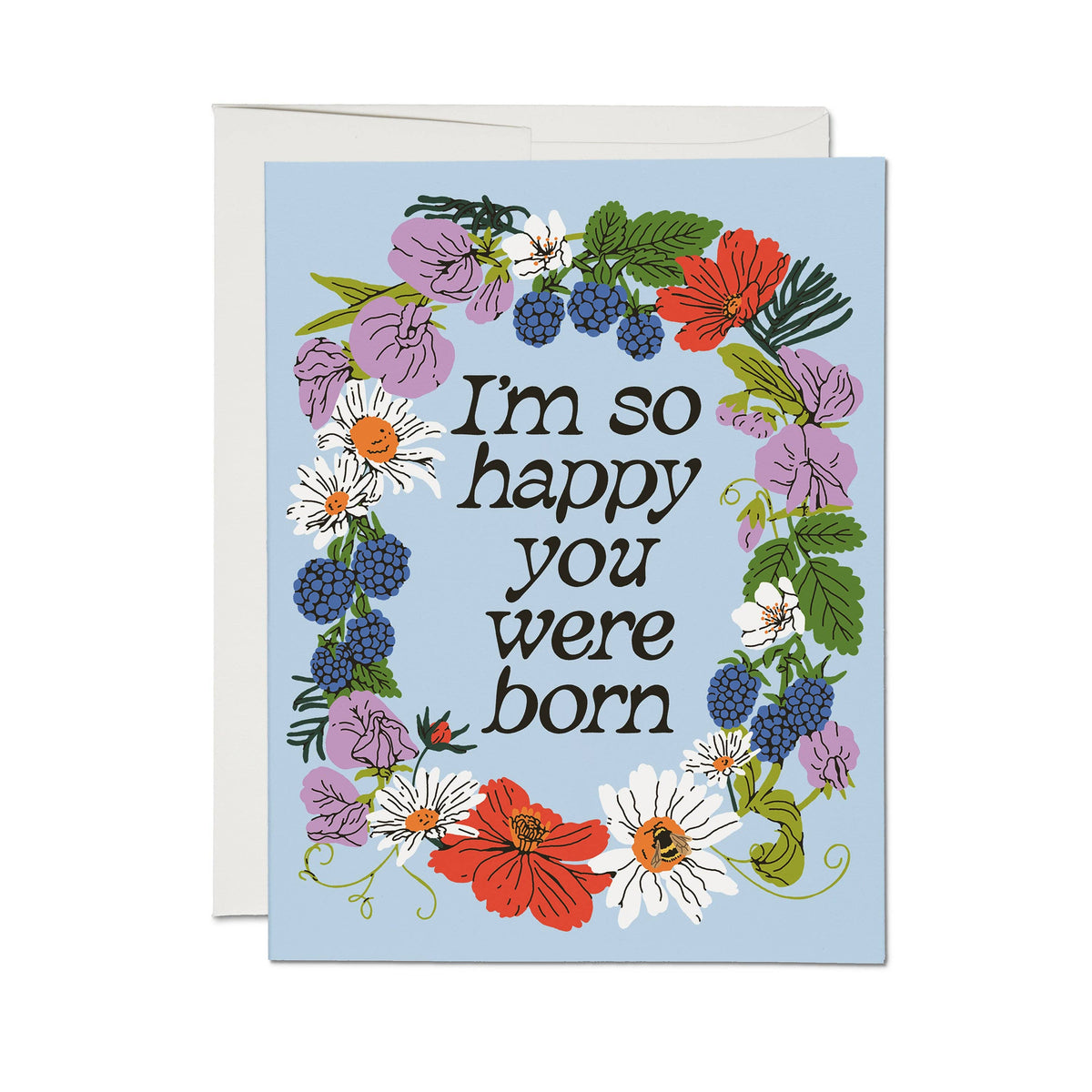 Full Circle greeting card: Single