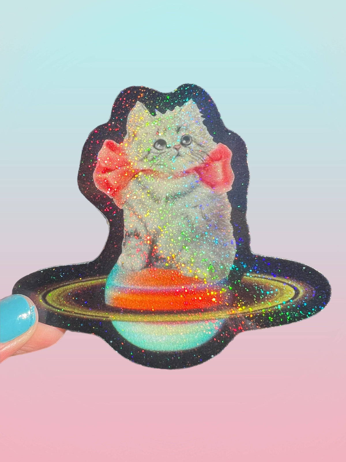 Planetary Kitten STICKER 3 Inch
