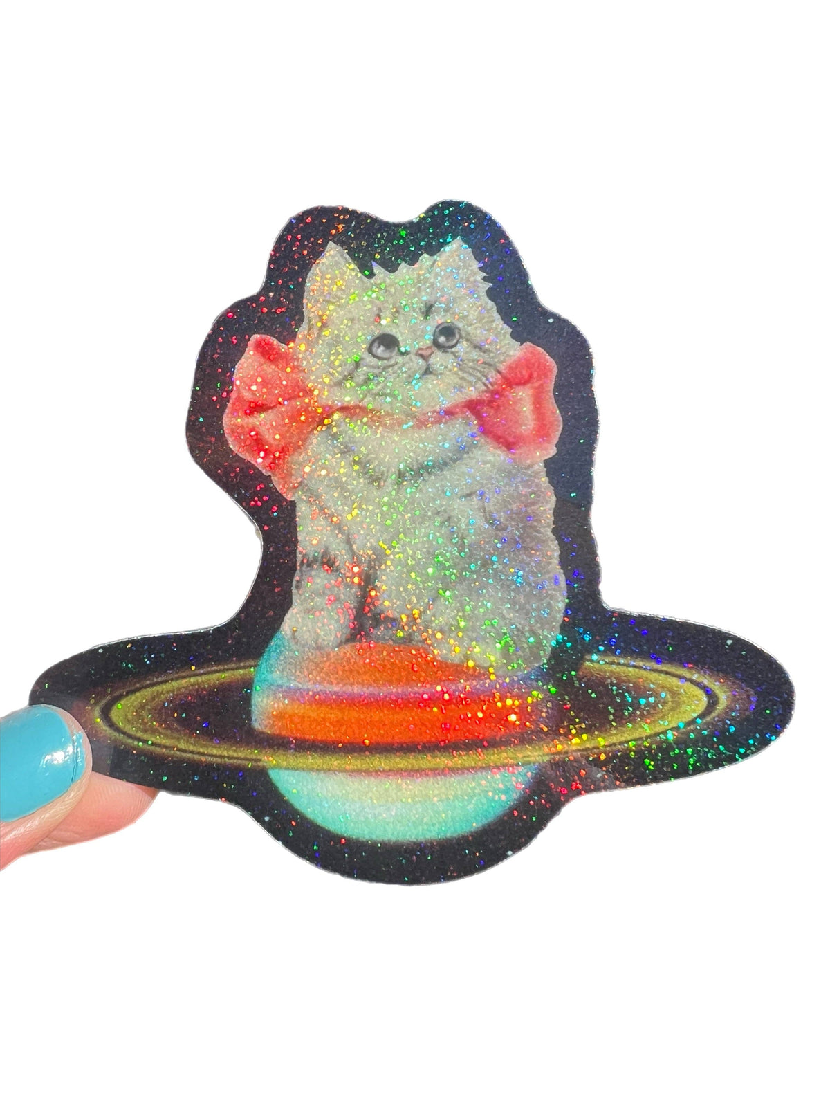 Planetary Kitten STICKER 3 Inch
