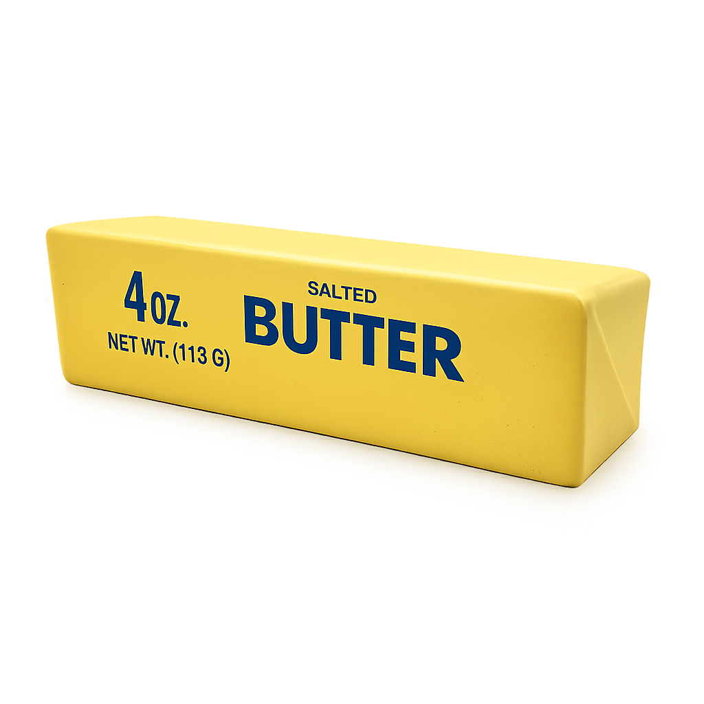 Fun Doh 6" Butter Stick Slow Rise Fidget Toy - 12/Display: Wholesale Price
