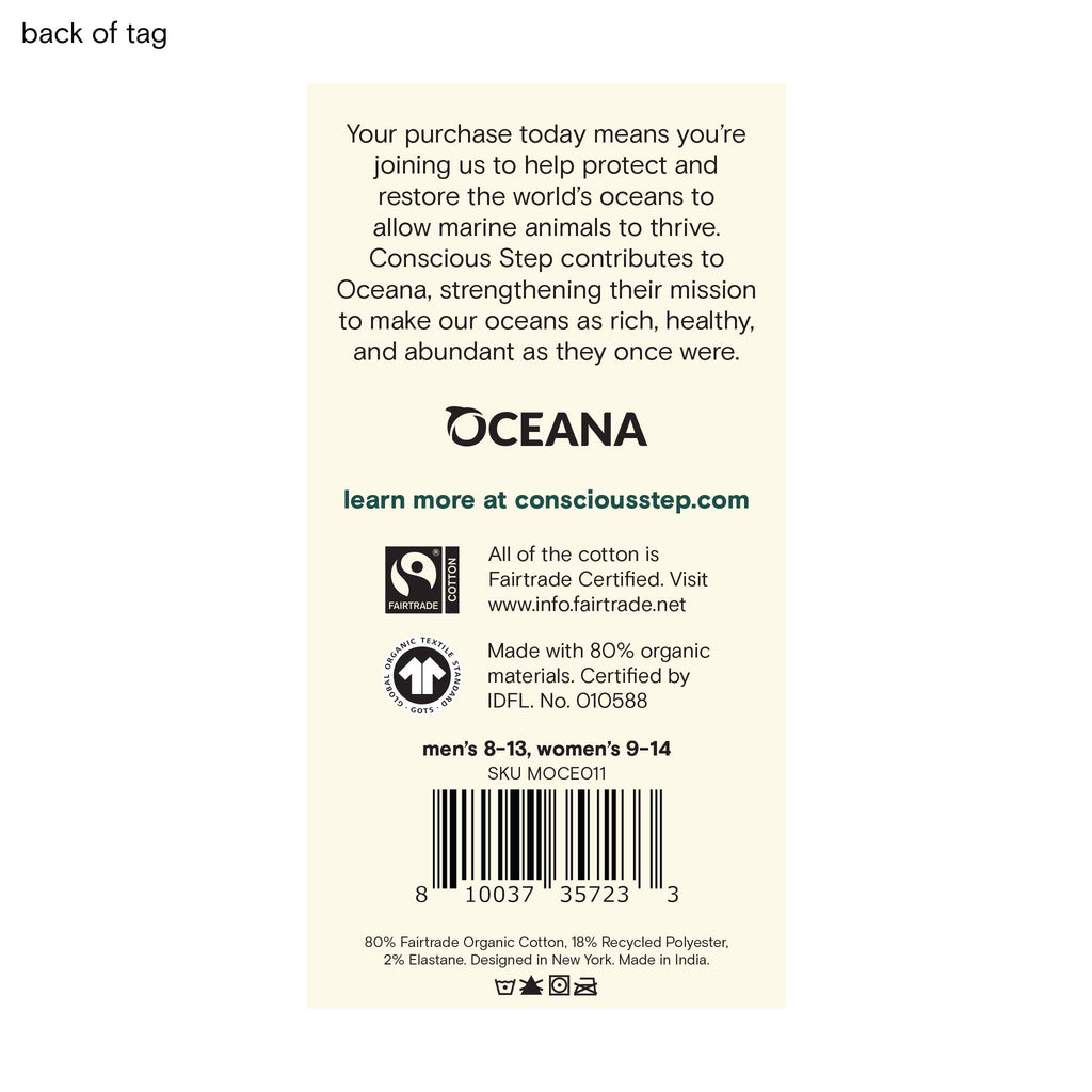 Socks that Protect Oceans | Navy Lobsters - Coastal Gifts: Medium