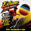 Extreme Retro Hand-Knitted Kick Pouch Footbag - 12/Display: Wholesale Price