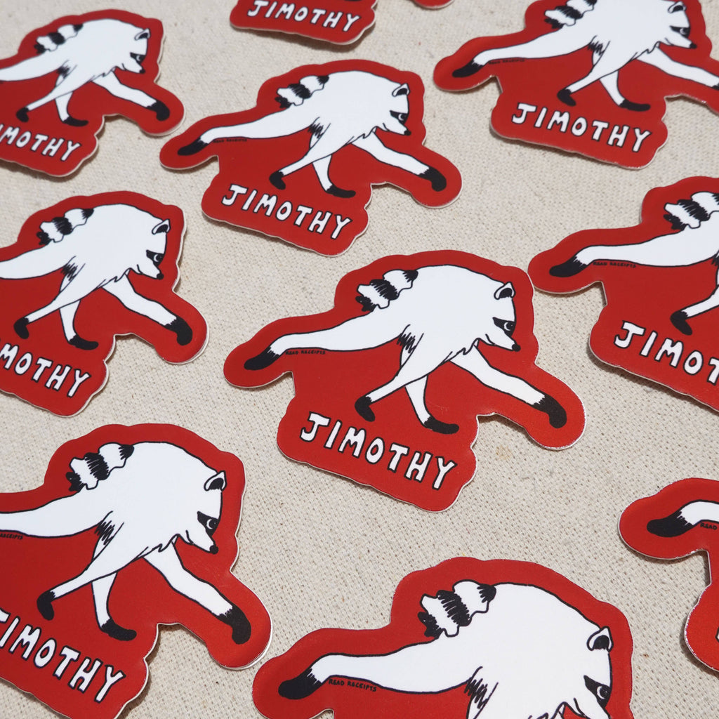 "Jimothy" Sticker