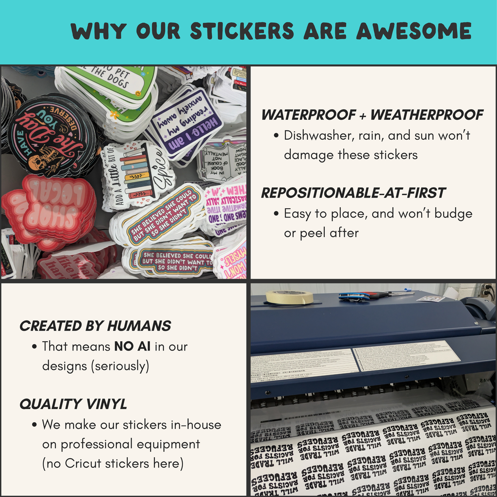 Don't Ask ChaptGpt Ask an Elder Daughter Anti-AI Sticker