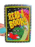 Read A Book STICKER 3 Inch