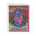 Sorry Koala greeting card: Single