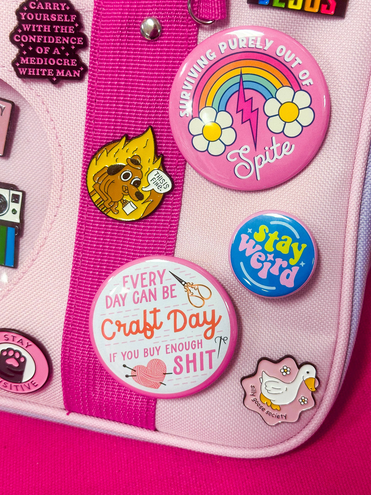 You're Doing Great (Button or Magnet!): Pin / 1.25"
