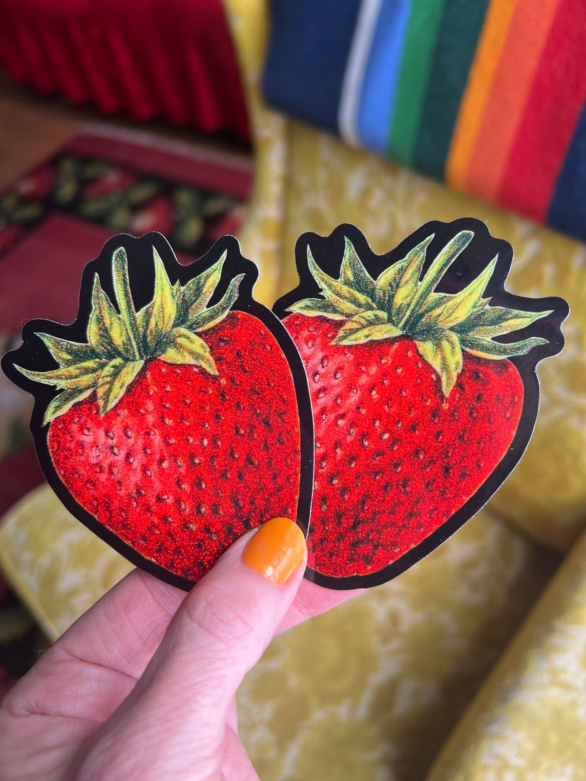 Strawberry STICKER 3 Inch
