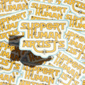 "Support Human Artists" Sticker