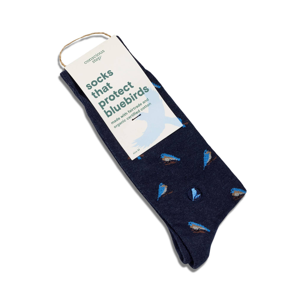 Socks that Protect Bluebirds  | Gifts for Bird Watchers: Medium