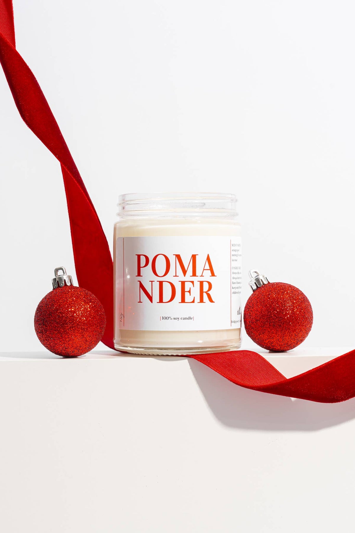 POMANDER SOY CANDLE| CHRISTMAS SOY CANDLE| 100% SOY CANDLE
