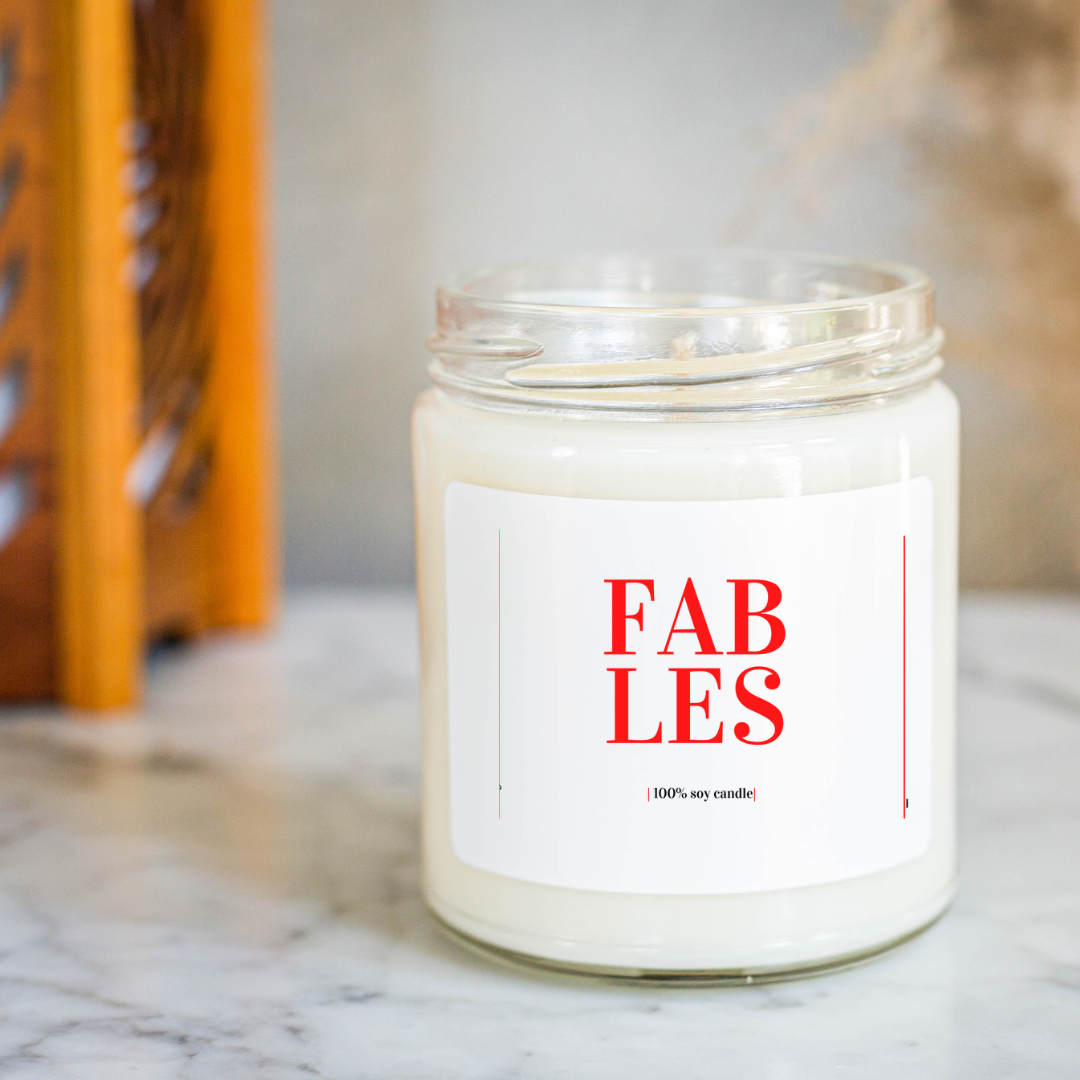 FABLES SOY CANDLE| FALL SOY CANDLE| 100% SOY CANDLE