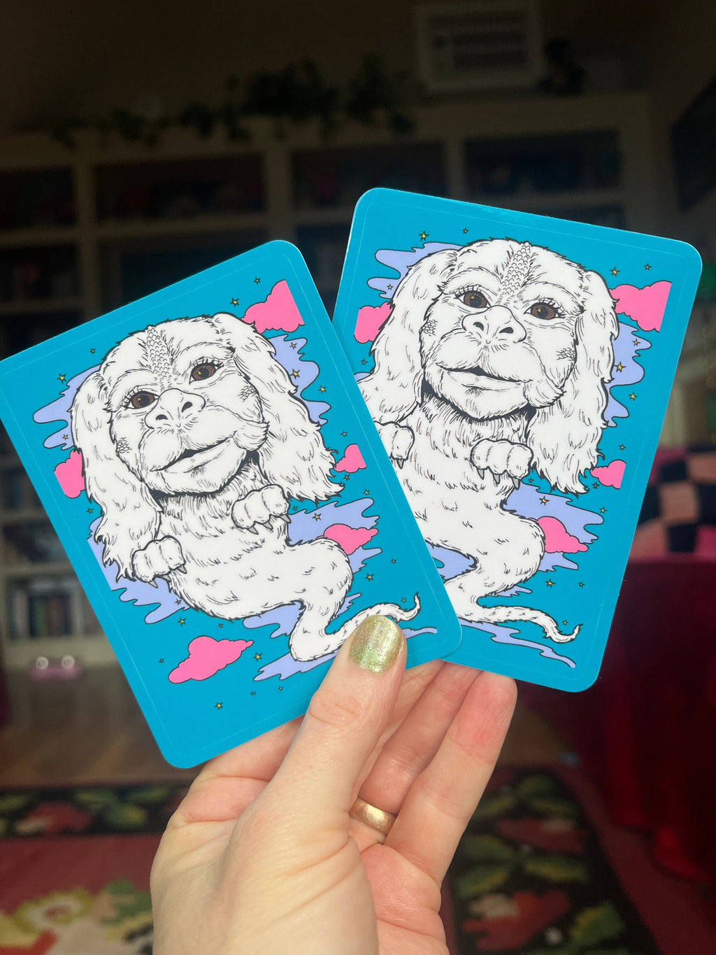 Neverending Story Falkor The Luckdragon STICKER 3 Inch