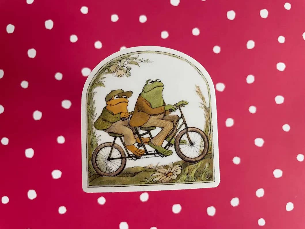 Frog and Toad Sticker
