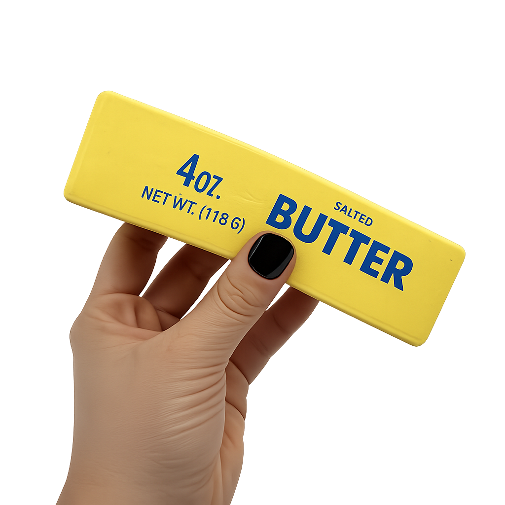 Fun Doh 6" Butter Stick Slow Rise Fidget Toy - 12/Display: Wholesale Price