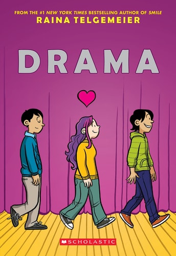 Cover of Drama: A Graphic Novel