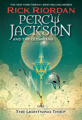 Cover of Percy Jackson and the Olympians, Book One: The Lightning Thief (Percy Jackson & the Olympians)