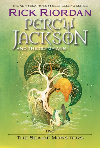 Cover of Percy Jackson and the Olympians, Book Two: The Sea of Monsters (Percy Jackson & the Olympians)