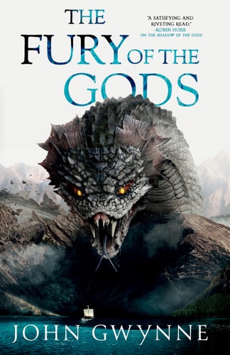 Cover of The Fury of the Gods (The Bloodsworn Trilogy, 3)