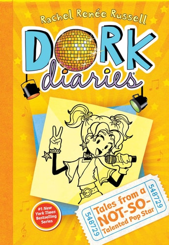 Cover of Tales from a Not-So-Talented Pop Star (Dork Diaries #3)