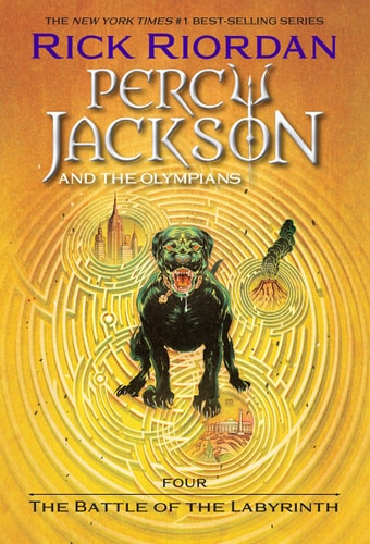Cover of Percy Jackson and the Olympians, Book Four: The Battle of the Labyrinth (Percy Jackson & the Olympians)