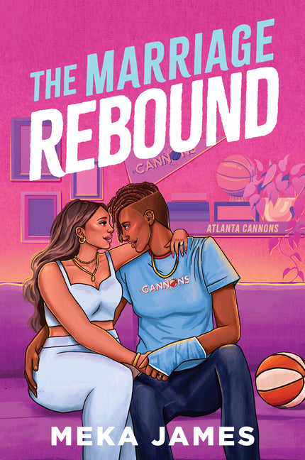 Cover of The Marriage Rebound: A Spicy Sapphic Romance (Atlanta Cannons, 2)