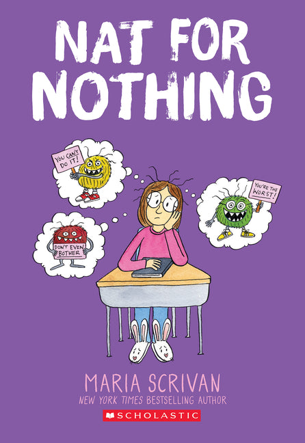 Cover of Nat for Nothing: a Graphic Novel (Nat Enough #4).