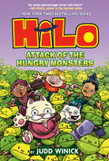 Cover of Hilo Book 12: Attack of the Hungry Monsters: (A Graphic Novel)